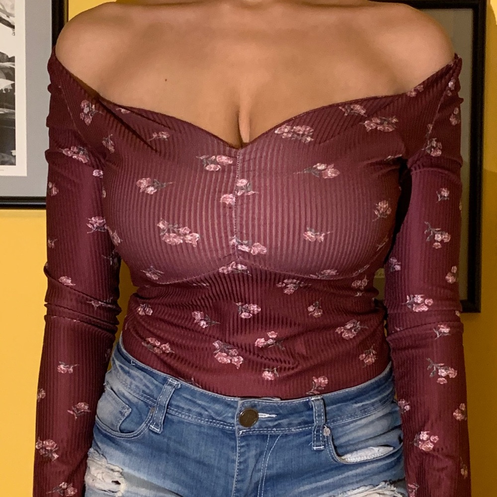 Verge Girl Burgundy Long Sleeve